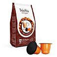 Dolce Vita Nocciolino package and capsule for Nespresso®