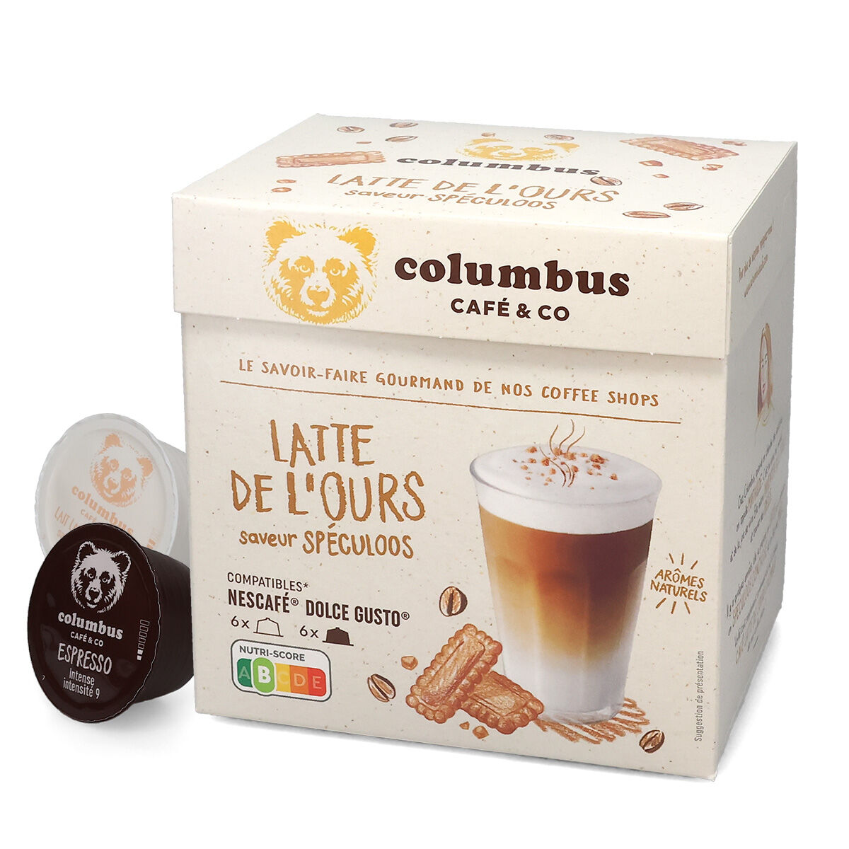 Latte\u0020s\u0020v\u00F4\u0148ou\u0020korenia\u0020speculoos\u0020\u002D\u0020Columbus