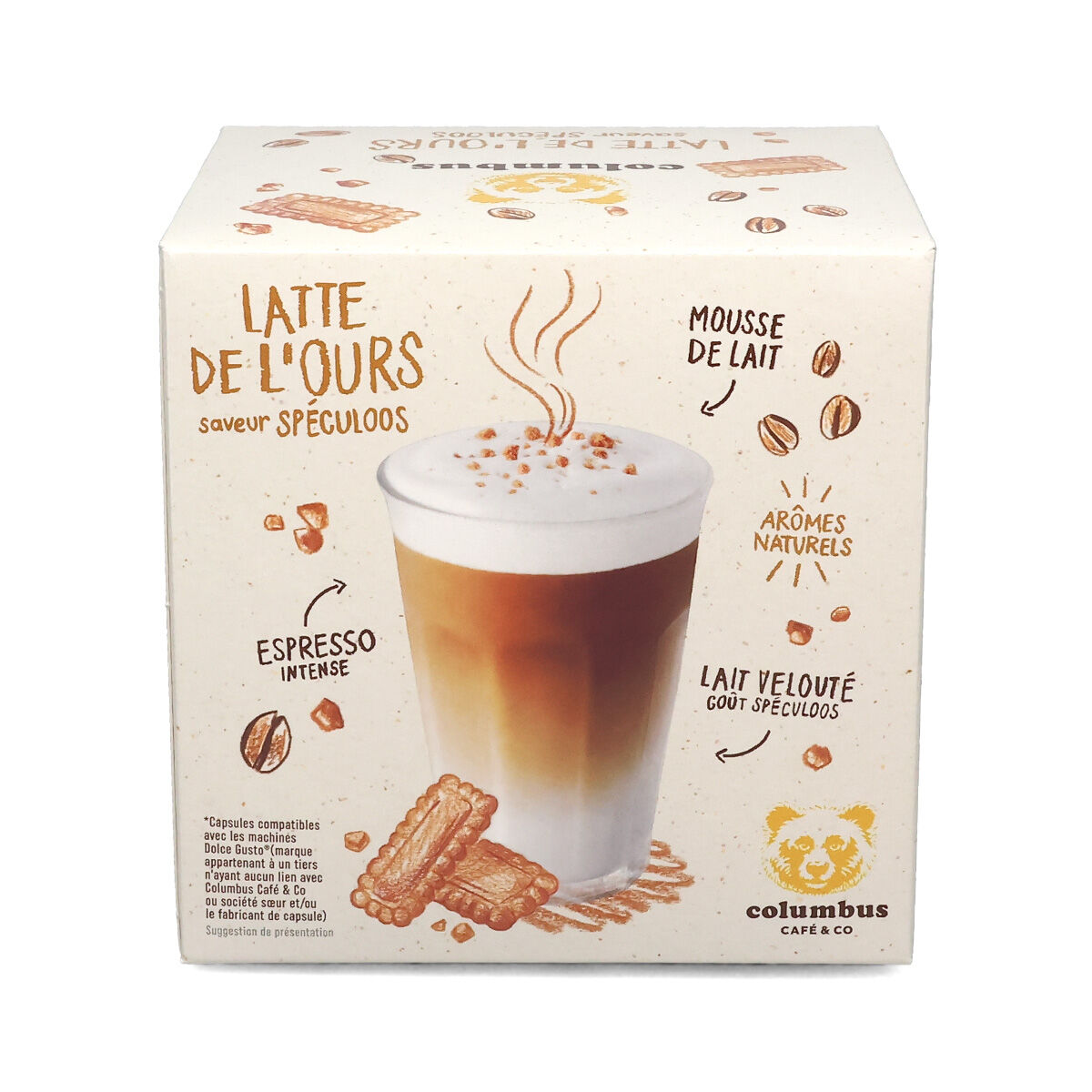 Latte\u0020s\u0020v\u00F4\u0148ou\u0020korenia\u0020speculoos\u0020\u002D\u0020Columbus