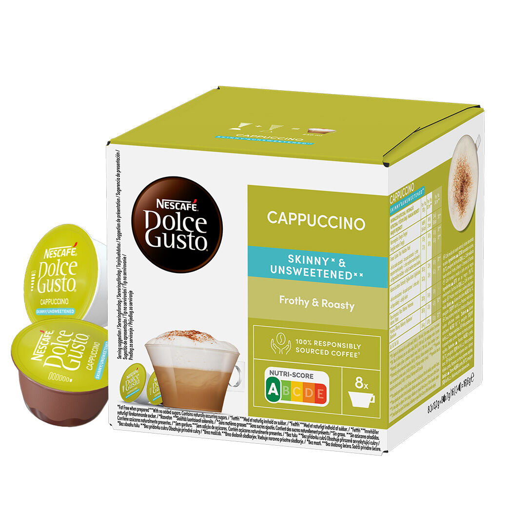 Cappuccino\u0020Skinny\u0020\u0026\u0020Unsweetened\u0020\u002D\u0020Nescaf\u00E9\u00AE