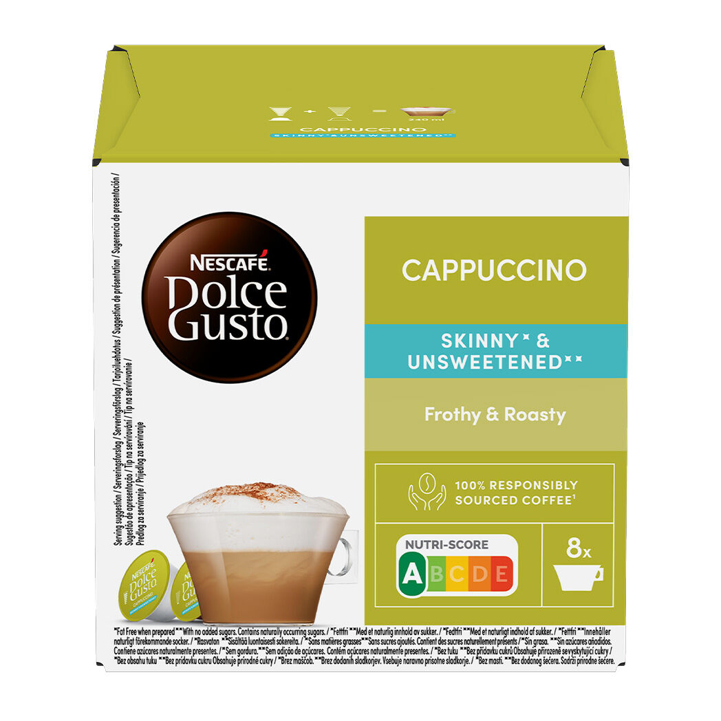 Cappuccino\u0020Skinny\u0020\u0026\u0020Unsweetened\u0020\u002D\u0020Nescaf\u00E9\u00AE