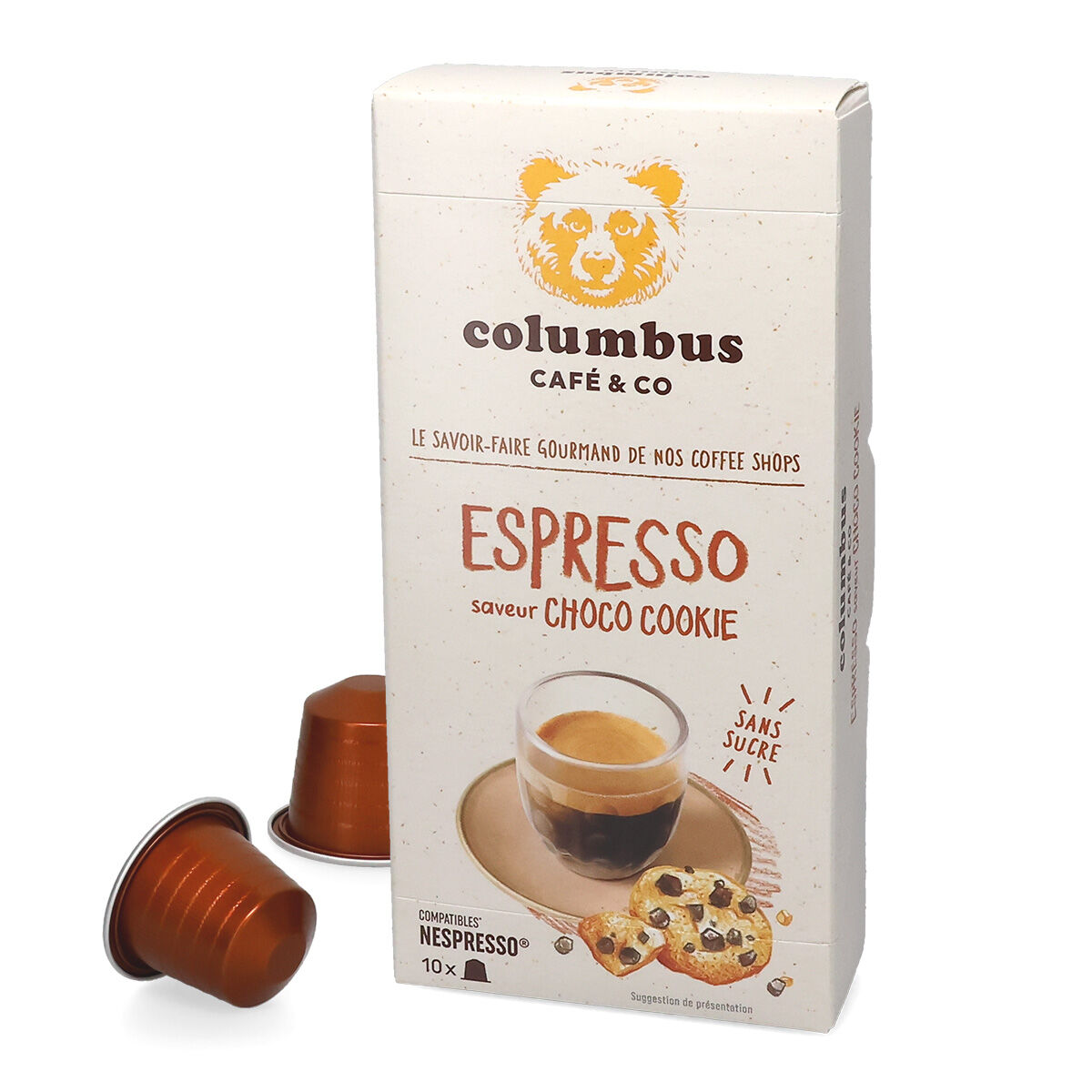 Espresso\u0020s\u0020ar\u00F3mou\u0020\u010Dokol\u00E1dov\u00FDch\u0020su\u0161ienok\u0020\u002D\u0020Columbus